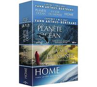 Coffret yann arthus-bertrand : planète océan ; la soif du monde ; home