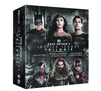Coffret zack snyder dc : man of steel + batman vs superman + justice league snyder's cut 4k Ultra-HD