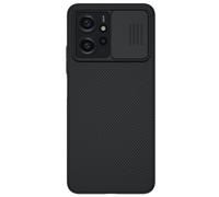 COFI 1453 Custodia corazzata Compatibile con Xiaomi Redmi Note 12 Custodia con Fotocamera Cover Nillkin CamShield Custodia, Nero