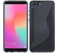 cofi1453 S-Case FR Honor View 10 Tutti Colori - Nero