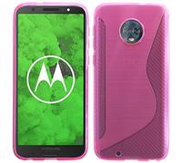cofi1453 S-CASE FR MOTOROLA MOTO G6 TUTTI I COLORI - rosa