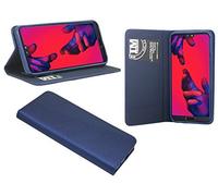 cofi1453 Smart CALAMITA Libro per Huawei P20 Tutti Colori - Blu