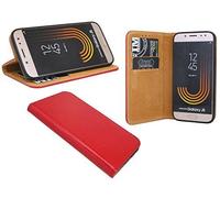 cofi1453 Vera Pelle buchtaschen Rosso - Huawei P20 PRO