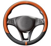 COFIT Coprivolante in Pelle Microfibra Traspirante e Antiscivolo con Marcatura Centrale Universale M 37-38cm Arancione e Nero