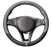 COFIT Coprivolante in Pelle Microfibra Traspirante e Antiscivolo con Marcatura Centrale Universale M 37-38cm Grigio e Nero