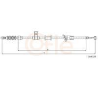 COFLE 10.8223 Cavo freno a mano per VOLVO V40 Kombi (645) S40 I (644) Posteriore