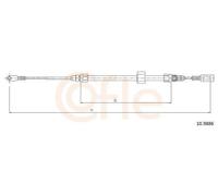 COFLE 10.9886 Cavo freno a mano per VW LT 28-46 II Kastenwagen (2DA, 2DD, 2DH)