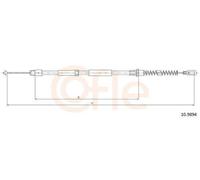 COFLE 10.9894 Cavo freno a mano per VW CRAFTER 30-50 Furgonato (2E) Posteriore