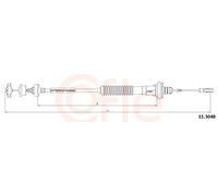Cofle Cavo Frizione Adatto Per Peugeot 206 SW 2E K