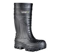 COFRA 00040-N15.W38 THERMIC Black S5S Met Misura 38 Stivale PU/Gomma Antistatico Nero Scarpa da Lavoro Antinfortunistica Termica Isolante dal Freddo