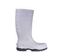 COFRA 00060-N03.W42 SAFEST White S5S Ci FO SR Numero 42 Stivale PU/PU Antistatico Bianco/Perla Stivali Antinfortunistica da Lavoro Scarpe di Sicurezza