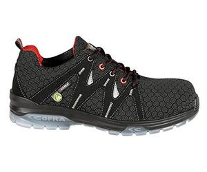 Cofra 20770-000.W50 DRUMSTEP S3 ESD SRC Scarpe antinfortunistiche, nero/rosso 50,
