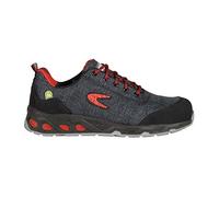 Cofra 73082-006.W41 RAINPROOF ESD S3 SRC Scarpe antinfortunistiche, Grigio/Nero/Rosso, Taglia 41