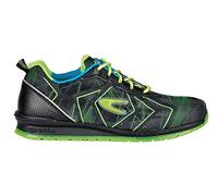 Cofra 78740-000.W41 Driscoll S1 P SRC Scarpe Antinfortunistiche, Nero/Verde, Taglia 41