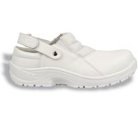 COFRA ANCUS SB E A FO SR 38-10020-N00.W38 - Taglia 38 - Scarpa da Lavoro Antinfortunistica Sabot Bianco Industria Alimentare ospedaliera Chimica
