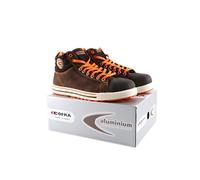 Cofra Brenta, Scarpe antinfortunistiche, Uomo, Grigio/Arancione, 45 EU