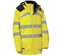 Cofra DEVON (00 GIALLO FLUO) Tg. 62 PARKA PARKA GIACCA DA LAVORO INVERNALE FLUO