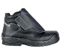 COFRA Fuse S3S Ci HRO FO SR Taglia Scarpe da Saldatore Pelle Nera/Tess.Nero/Lamina APT Antinfortunistica Lavoro Saldatori