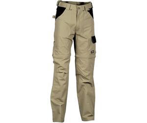 COFRA Helsinki V053-0-00.Z44 - Pantaloni da lavoro - Taglia 44 - Khaki, Nero