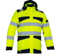 Cofra KIRKHOLM giaccone termico da lavoro giallo alta visibilità TAGLIA 60