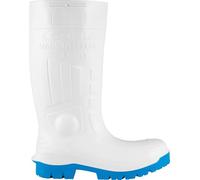 COFRA Light White S5S 44 Taglia 44 Stivali in Poliuretano Bianco Ultra Leggeri Termici Resistenti a -25°C Antinfortunistici da Lavoro con Puntale e Lamina