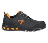 COFRA Mega S3S 73082-N05.W46 Taglia 46 Scarpa da Lavoro Antinfortunistica Traspirante Leggera Nero Arancione Anatomica