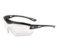 COFRA Occhiali Protettivi Balistici Gunner da Tiro Softair, Resistenti ai Colpi di Proiettile, Protezione UV, Incolore, Chiaro