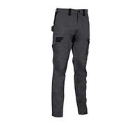 Cofra Pantaloni da Lavoro Super Stretch JEMBER Antracite/Nero (48)