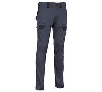 Cofra Pantaloni da Lavoro Super Stretch JEMBER Avion/Nero (46)