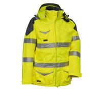 Cofra PROTECTION (00 GIALLO FLUO) Tg. 54 PARKA DA LAVORO CON CAPO INTERNO