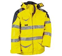 Cofra PROTECTION (00 GIALLO FLUO) Tg. 50 PARKA DA LAVORO CON CAPO INTERNO