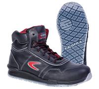 Cofra PUSKAS S3 SRC 78470-000.W40 - Stivali di Sicurezza, Colore: Nero/Rosso