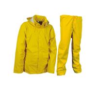 Cofra RAINFALL (04 GIALLO) Tg. 5 / XL / GIACCA ANTIPIOGGIA + COPRIPANTALONI