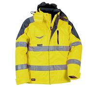 Cofra RESCUE (00 GIALLO FLUO) Tg. 54 GIACCA DA LAVORO ALTA VISIBILITA' IMBOTTITA
