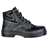COFRA Scarpa da lavoro antinfortunistica per elettricisti modello ELECTRICAL BIS SB E PS WRU FO SR tipo POLACCO PELLE NERA/Tessuto NERO/LAMINA APT taglia 42 EU