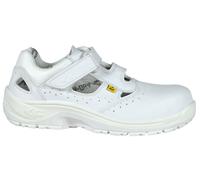 Cofra, 10190-000, Sandali di sicurezza S1 ESD SRC Speciali Servio, taglia 40, bianco