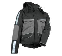 Cofra STRASBOURG (00 NERO/ANTRACITE)Tg 60 GIUBBOTTO DA LAVORO ANTI PIOGGIA VENTO