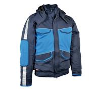 Cofra STRASBOURG (02 NAVY/ROYAL) Tg. 48 GIUBBOTTO DA LAVORO ANTI PIOGGIA VENTO