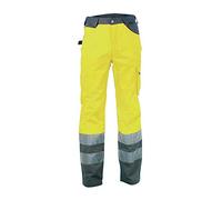 COFRA V019-0-00.F50 Light High Visibility Pantalone Giallo Fluorescente/Antracite, Taglia 50