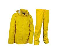 Cofra V043-0-04.Z/3 Giacca/pantaloni precipitazioni, Unisex, Giallo, M