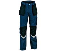 Cofra V064-0-02.E52 Carpenter Pantaloni, 52 Taglia, Nero/Nero