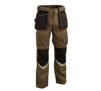Cofra V064-0-03.Z44 Pantaloni, Carpenter Marrone/Nero, 44