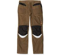 COFRA V064-0-03.Z56 - Pantaloni da Lavoro Carpenter, Grigio Fango/Nero, Taglia 56
