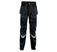 Cofra V064-0-05.Z56 Pantaloni "Carpenter" nero/nero, 56