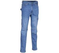 COFRA V179-0-02.Z52 Jeans PARADAS Blu Chiaro da Lavoro con Tasche Taglia 52