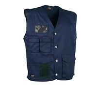 Cofra V285-0-02.Z/4 Monastir Gilet da Lavoro, 4 Taglia, Navy
