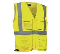 Gilet seki ad alta visibilita' - tg.m - giallo fluo/navy 1 pezzi Cofra