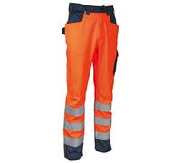Cofra V555-0-02.Z44 Upata Pantaloni, 44 Taglia, Arancione/Navy