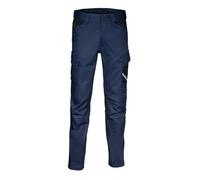 COFRA V707-0-02.Z/2 - Busot Pantaloni da Lavoro con Tasche - Taglia S - Navy/Nero