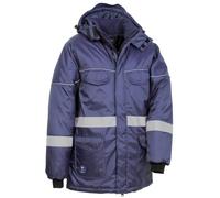 Cofra VAHRN (02 NAVY) Tg. 5/ XL / PARKA GIACCONE TERMICO DA LAVORO